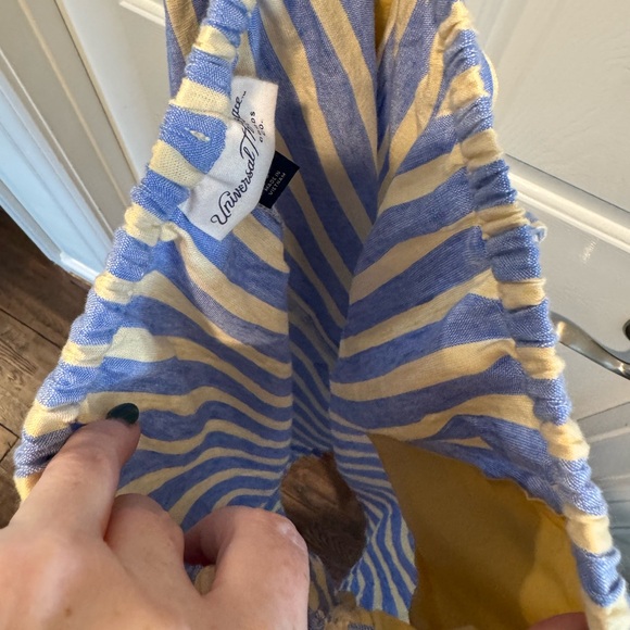 Universal Thread Blue and Yellow Striped Skirt Size S - Picture 11 of 13